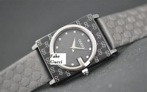 fake gucci quartz watch|gucci watches with crest.